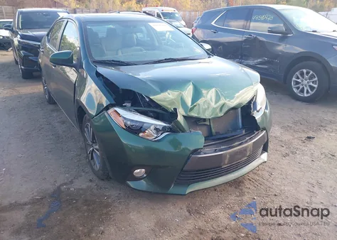 2016 Toyota Corolla Le Plus из США, поврежденный, VIN 2T1BURHE2GC621063